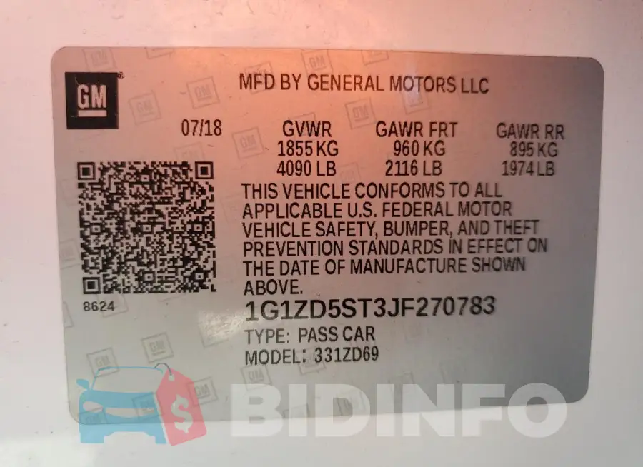1G1ZD5ST3JF270783 Photo# 12
