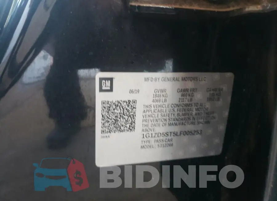 1G1ZD5ST5LF005253 Photo# 12