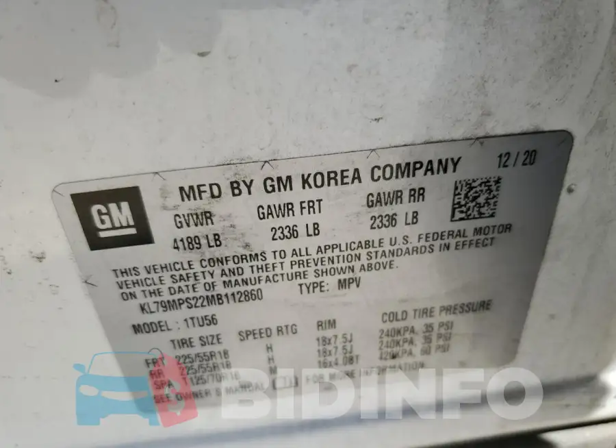 KL79MPS22MB112860 Photo# 12