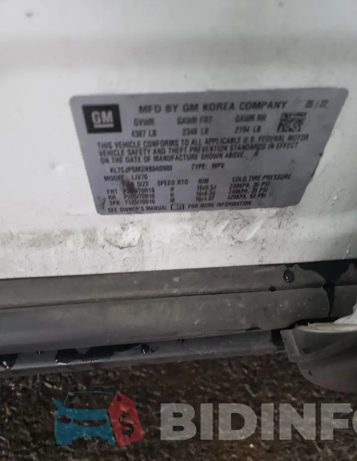 KL7CJPSM2NB540980 Photo# 12