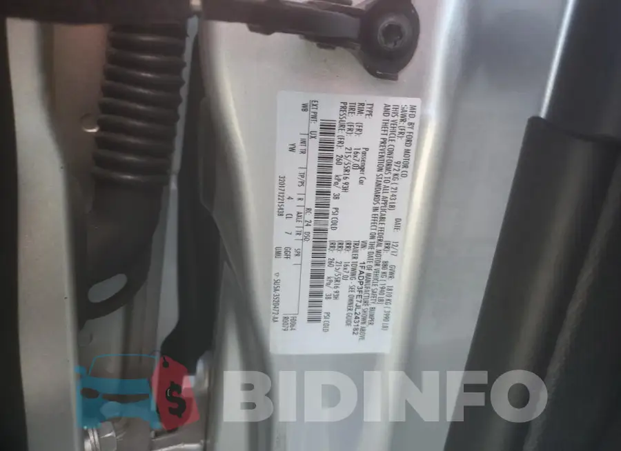1FADP3FE7JL243182 Photo# 12