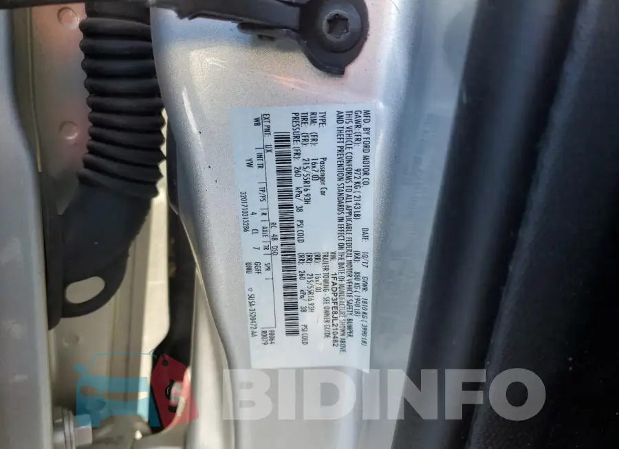1FADP3FE8JL210482 Photo# 12