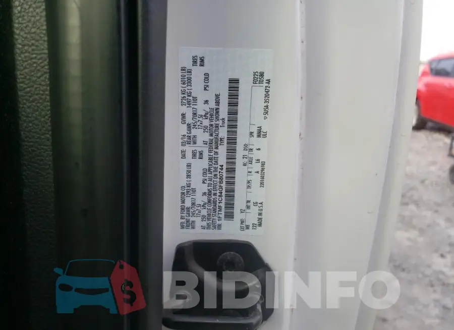 1FTMF1C84GFB80744 Photo# 12