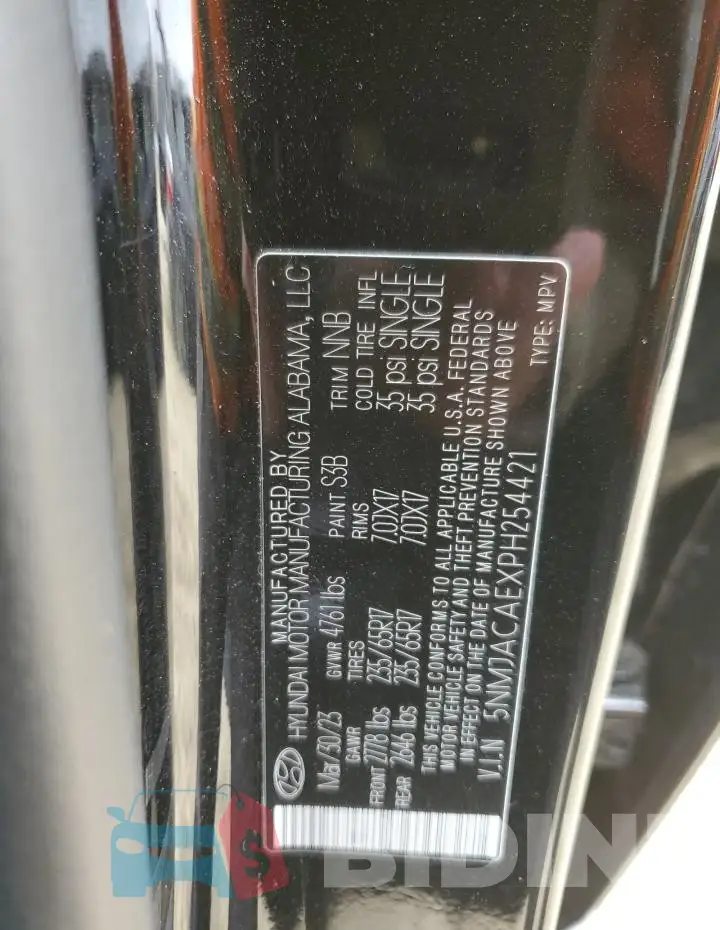 5NMJACAEXPH254421 Photo# 14