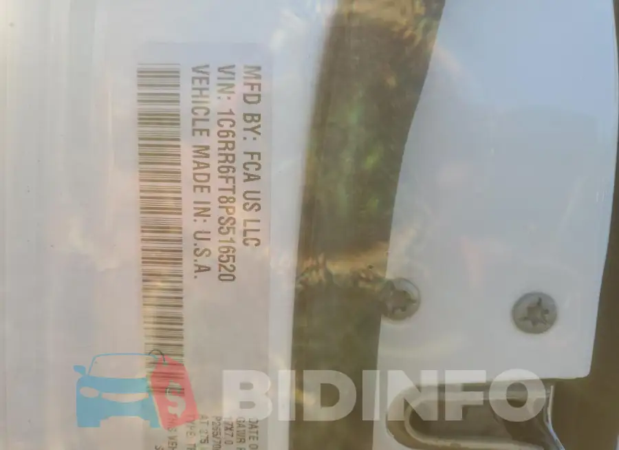 1C6RR6FT8PS516520 Photo# 13