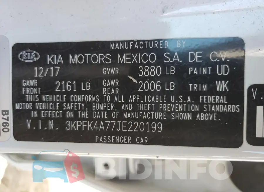 3KPFK4A77JE220199 Photo# 13