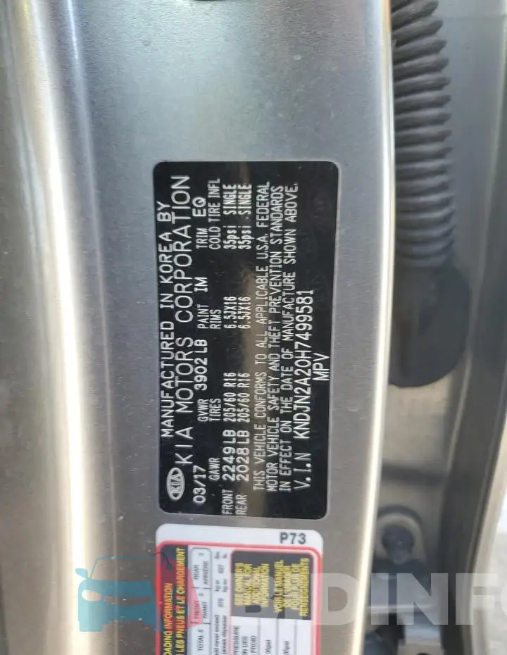 KNDJN2A20H7499581 Photo# 13