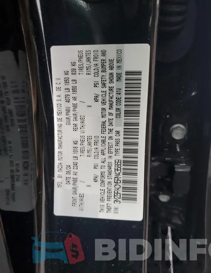 3MZBPACM5RM435869 Photo# 12
