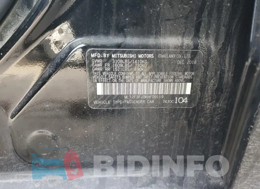 ML32F3FJ0KHF09119 Photo# 12