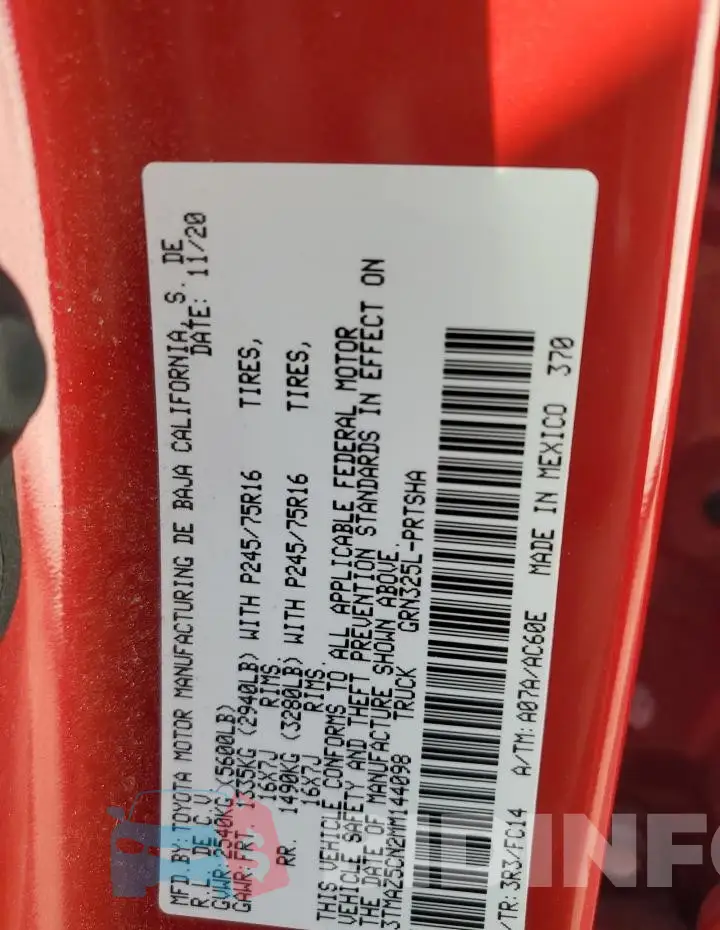 3TMAZ5CN2MM144098 Photo# 12