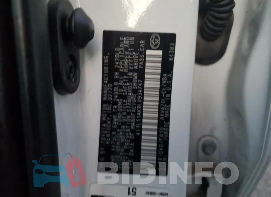 4T1L11AK9LU934747 Photo# 13