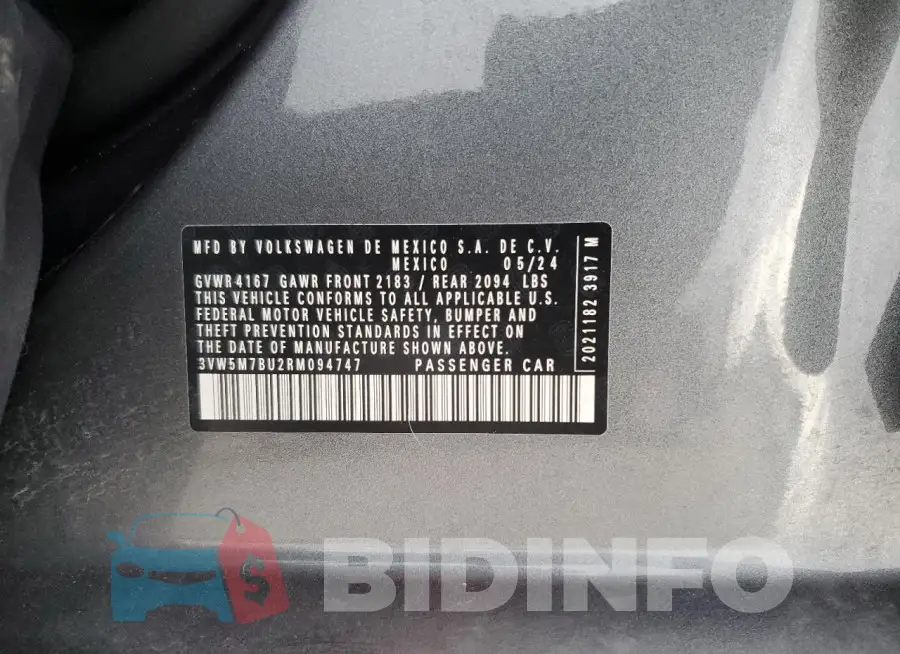 3VW5M7BU2RM094747 Photo# 12