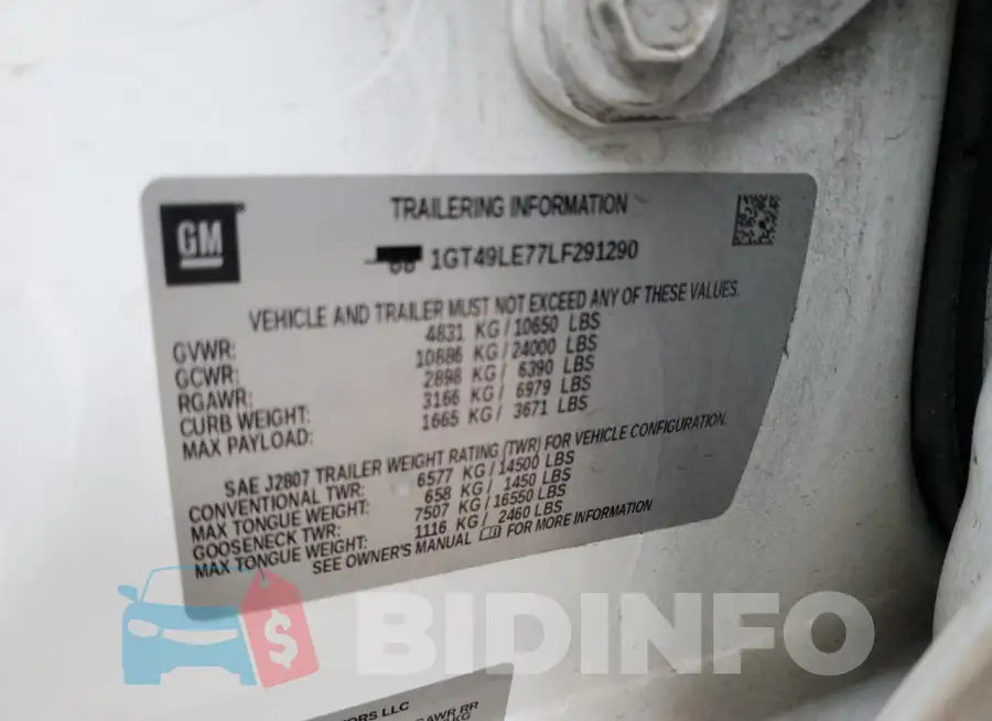 1GT49LE77LF291290 Photo# 13