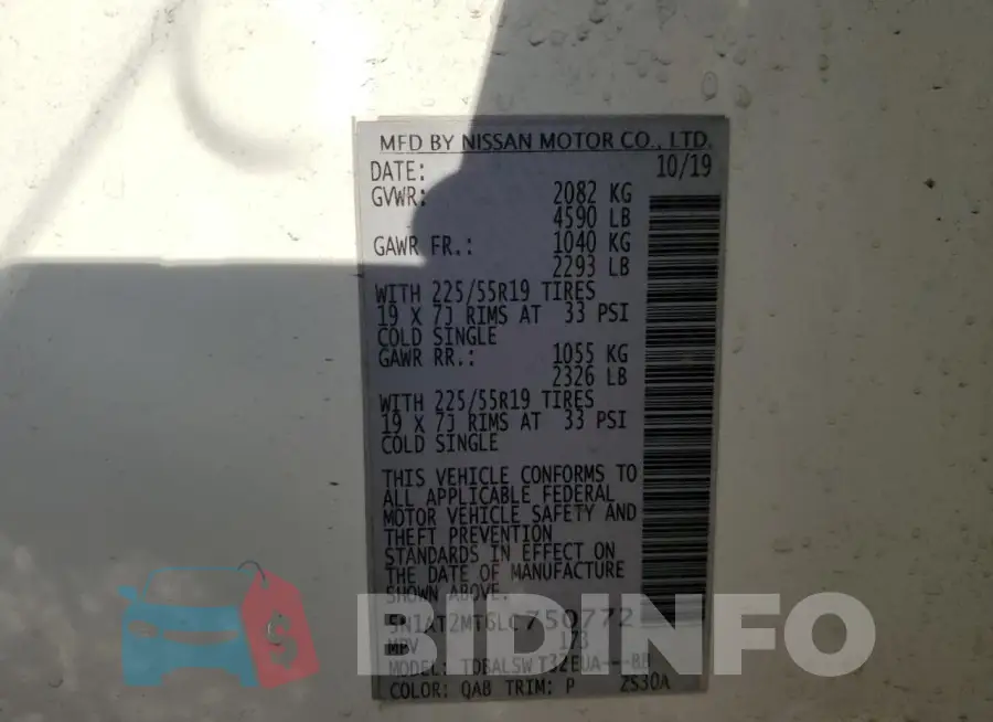 5N1AT2MT6LC750772 Photo# 13