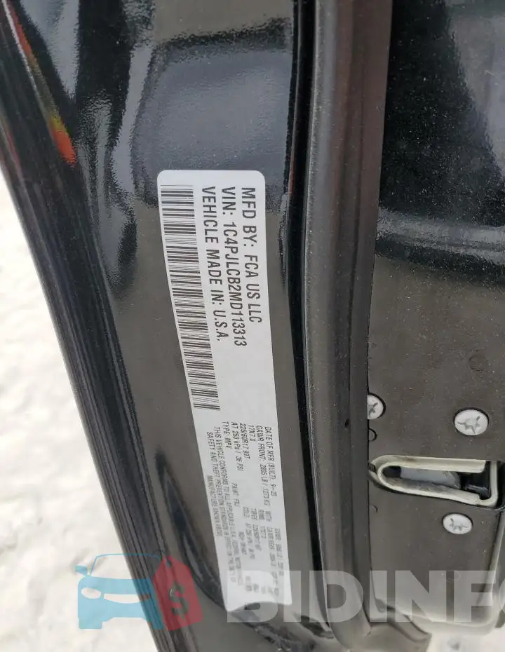 1C4PJLCB2MD113313 Photo# 13