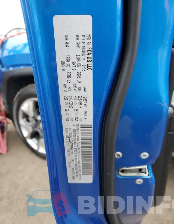 3C4NJDCB2KT696650 Photo# 12
