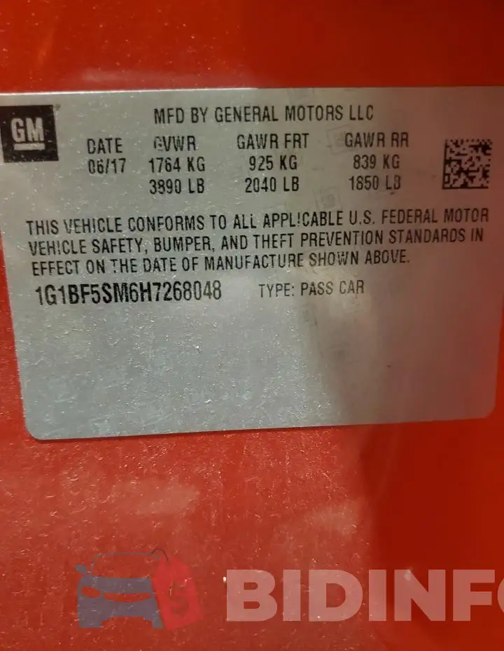 1G1BF5SM6H7268048 Photo# 12