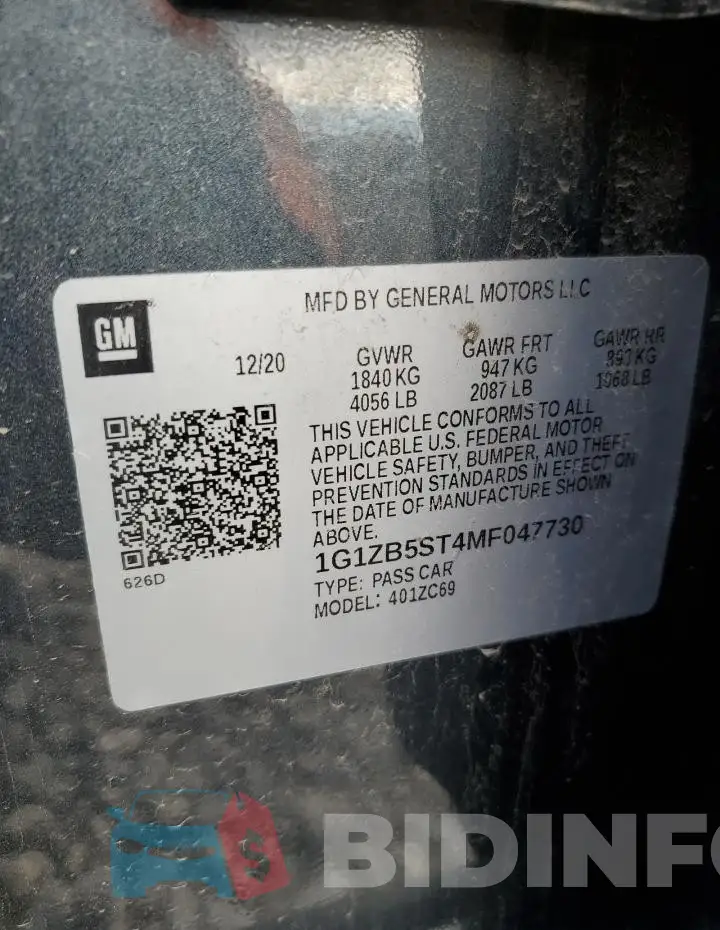 1G1ZB5ST4MF047730 Photo# 12