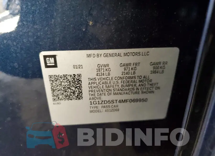 1G1ZD5ST4MF069950 Photo# 12