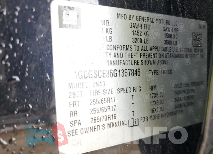 1GCGSCE36G1357846 Photo# 13