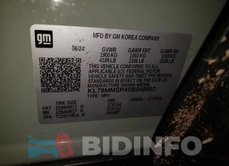 KL79MMSP4SB048957 Photo# 13
