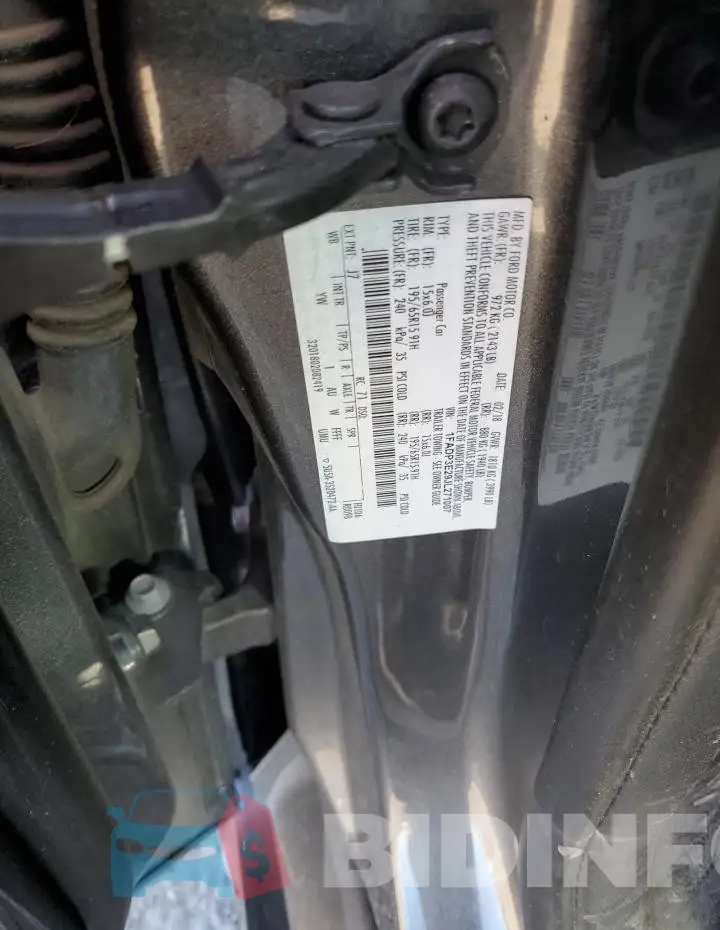 1FADP3E29JL271007 Photo# 12