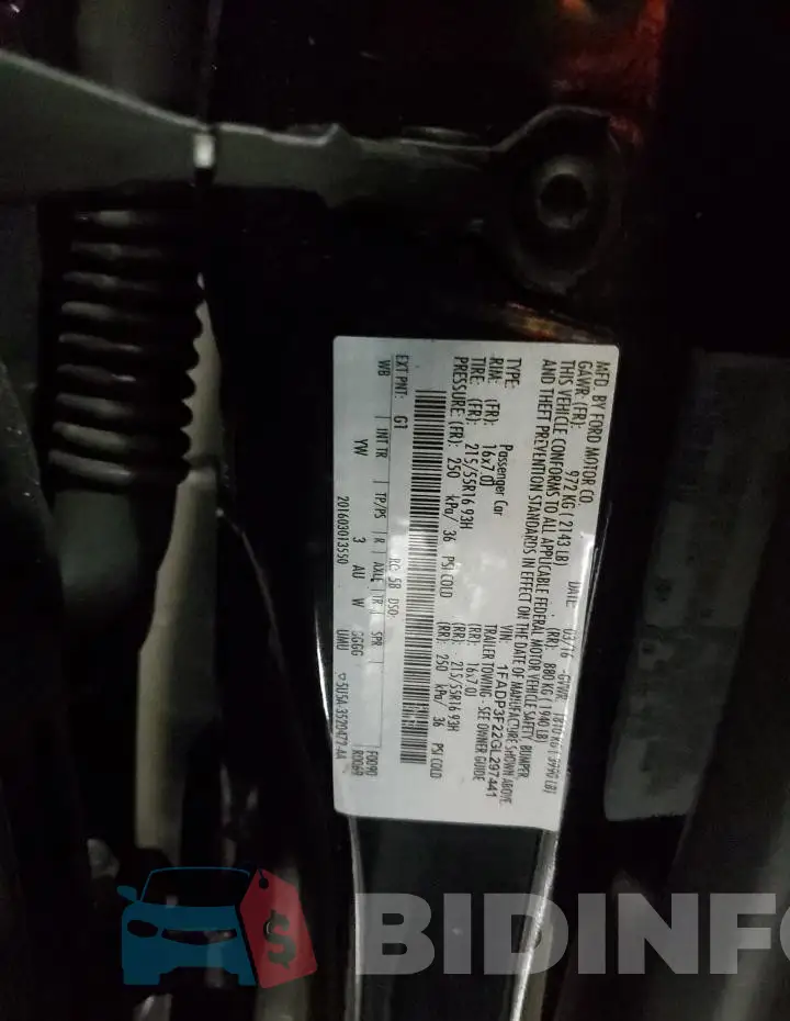 1FADP3F22GL297441 Photo# 12