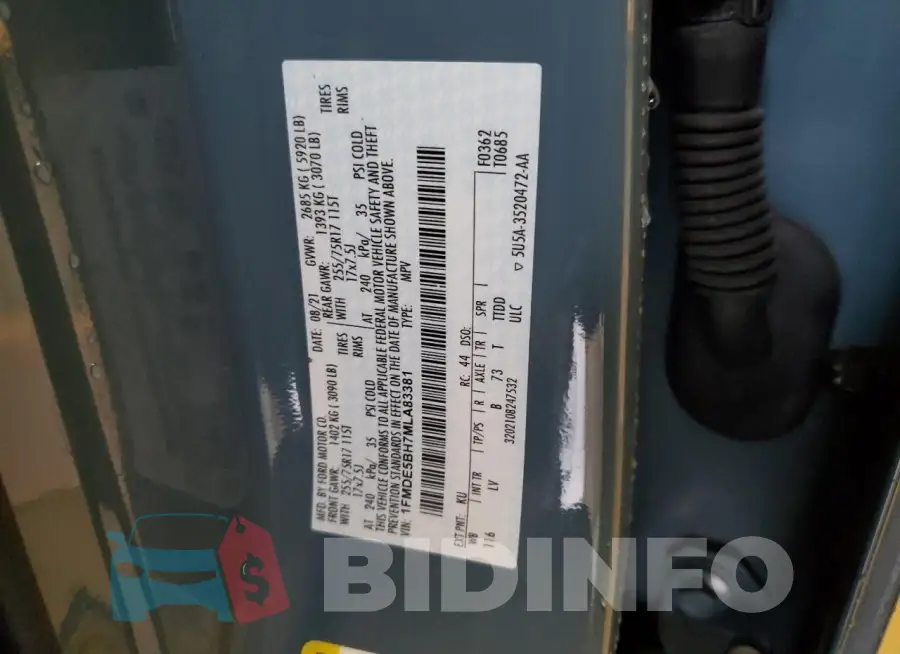 1FMDE5BH7MLA83381 Photo# 14