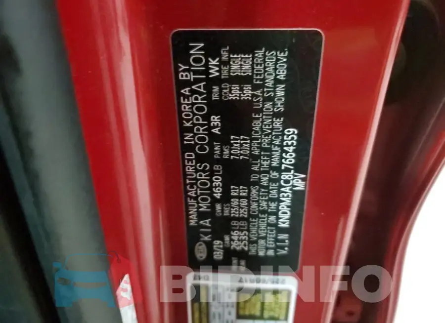 KNDPM3AC8L7664359 Photo# 13