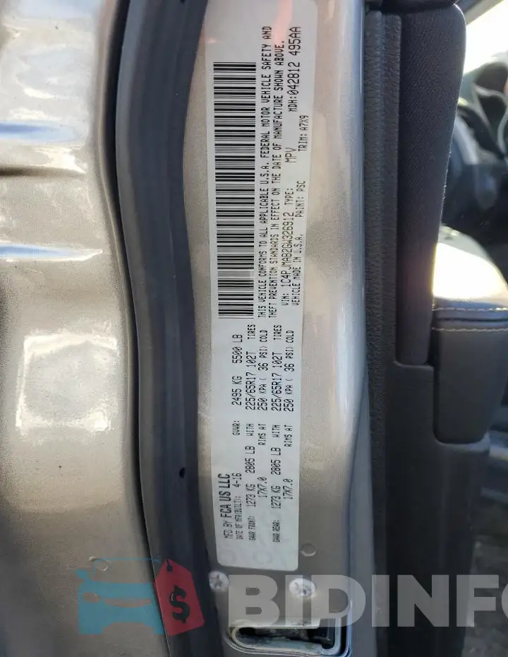 1C4PJMAB2GW326912 Photo# 13