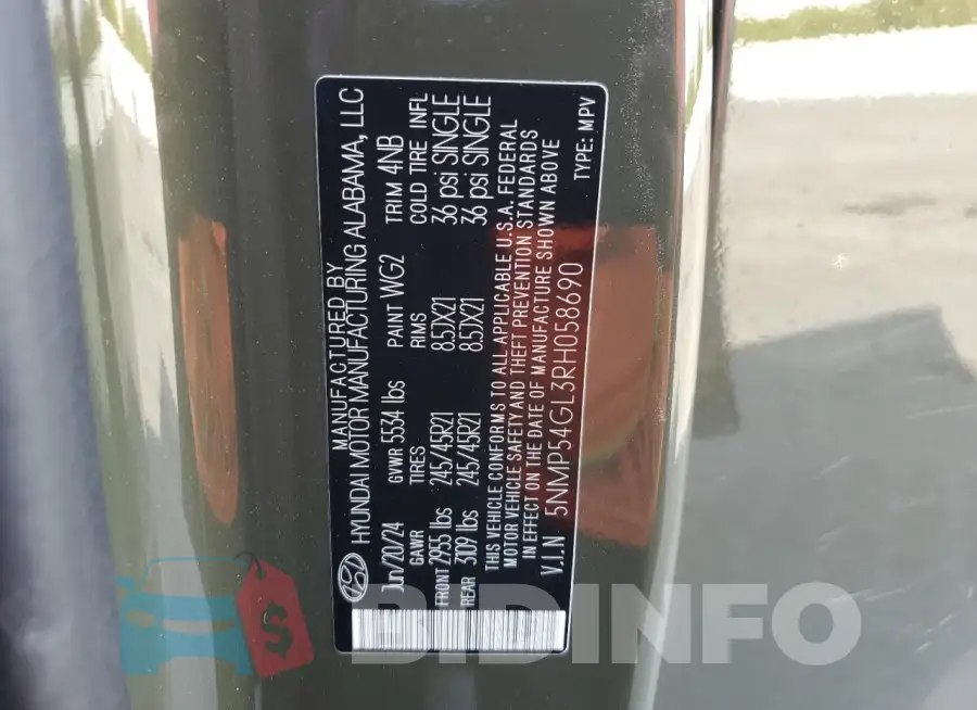 5NMP54GL3RH058690 Photo# 13