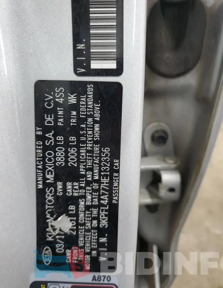 3KPFL4A77HE132356 Photo# 12