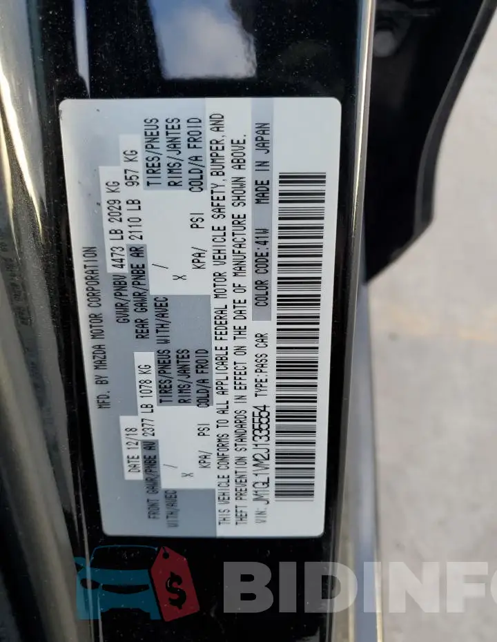 JM1GL1VM2J1335554 Photo# 12