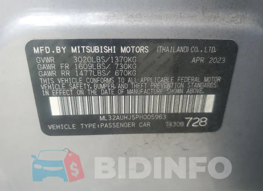 ML32AUHJ5PH005963 Photo# 13
