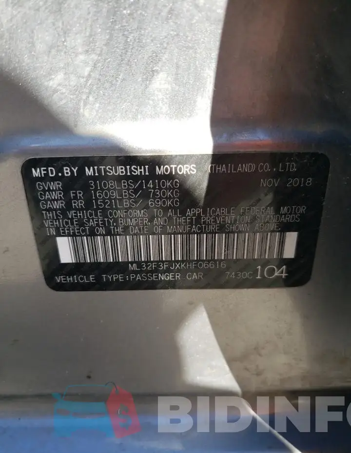 ML32F3FJXKHF06616 Photo# 12
