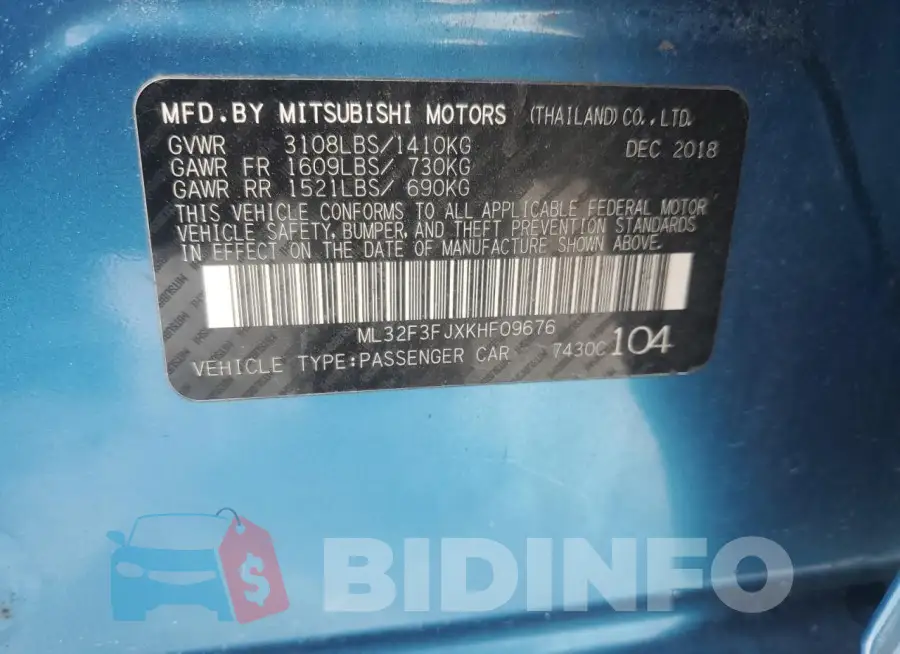 ML32F3FJXKHF09676 Photo# 13