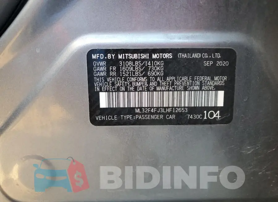 ML32F4FJ3LHF12653 Photo# 12