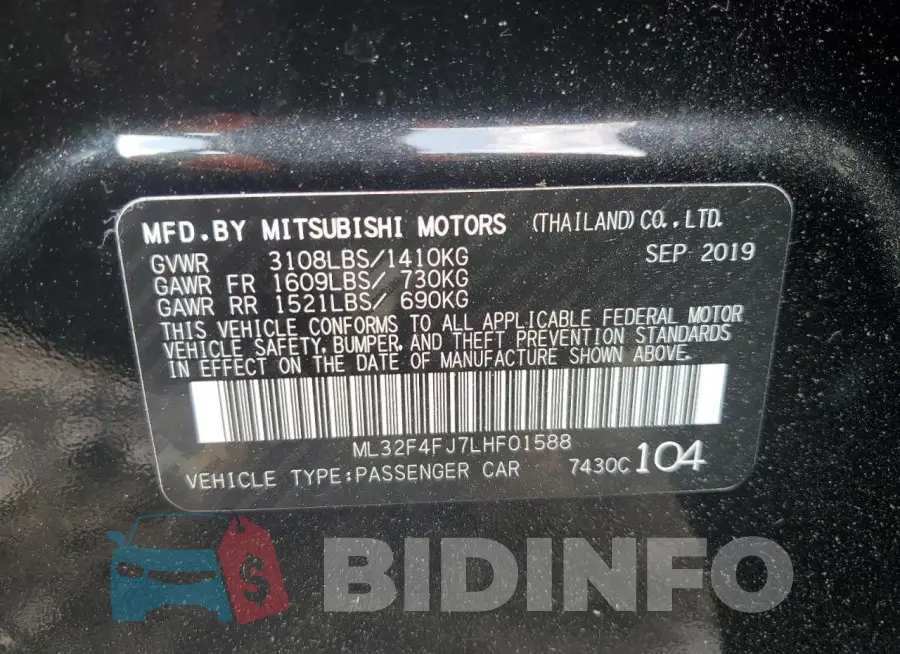 ML32F4FJ7LHF01588 Photo# 12