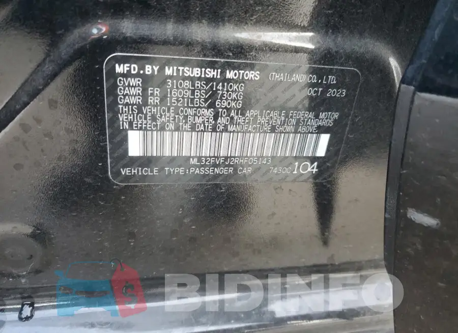 ML32FVFJ2RHF05143 Photo# 12