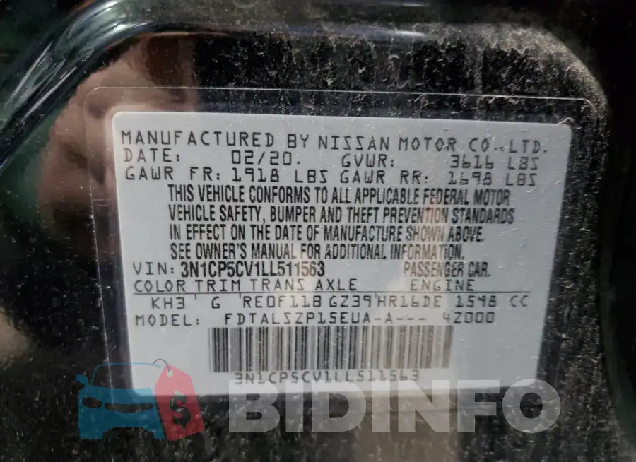 3N1CP5CV1LL511563 Photo# 12
