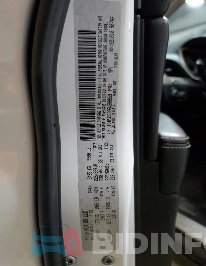 1C4PJMDS6GW288659 Photo# 13