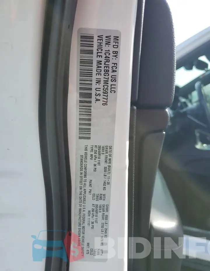 1C4RJEBG7MC597776 Photo# 13