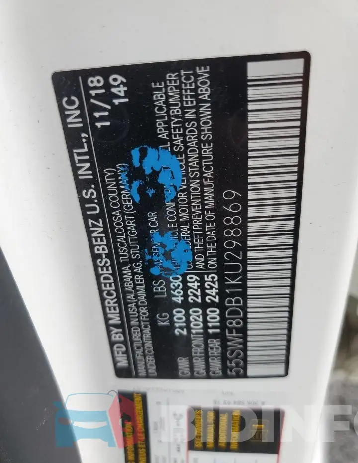 55SWF8DB1KU298869 Photo# 13
