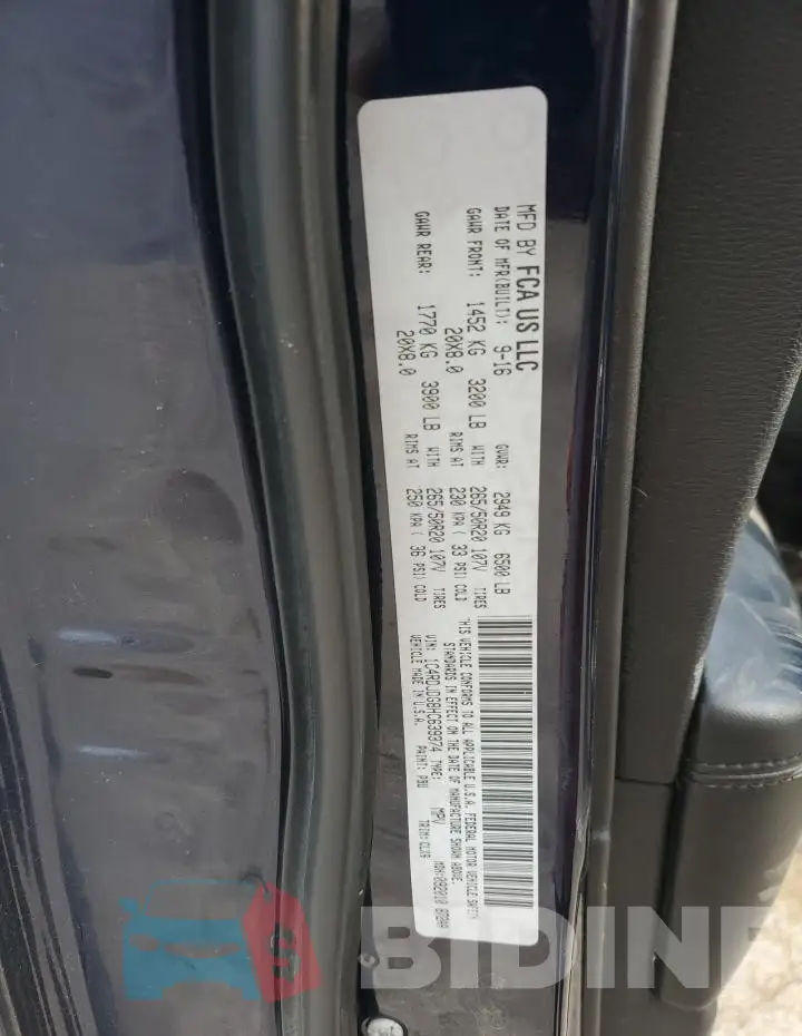 1C4RDJDG8HC639374 Photo# 13