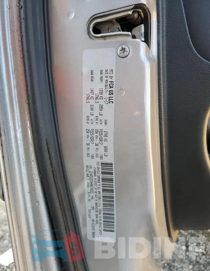 2C4RDGEG9HR674255 Photo# 14
