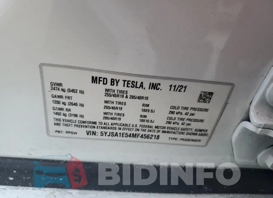 5YJSA1E54MF456218 Photo# 13