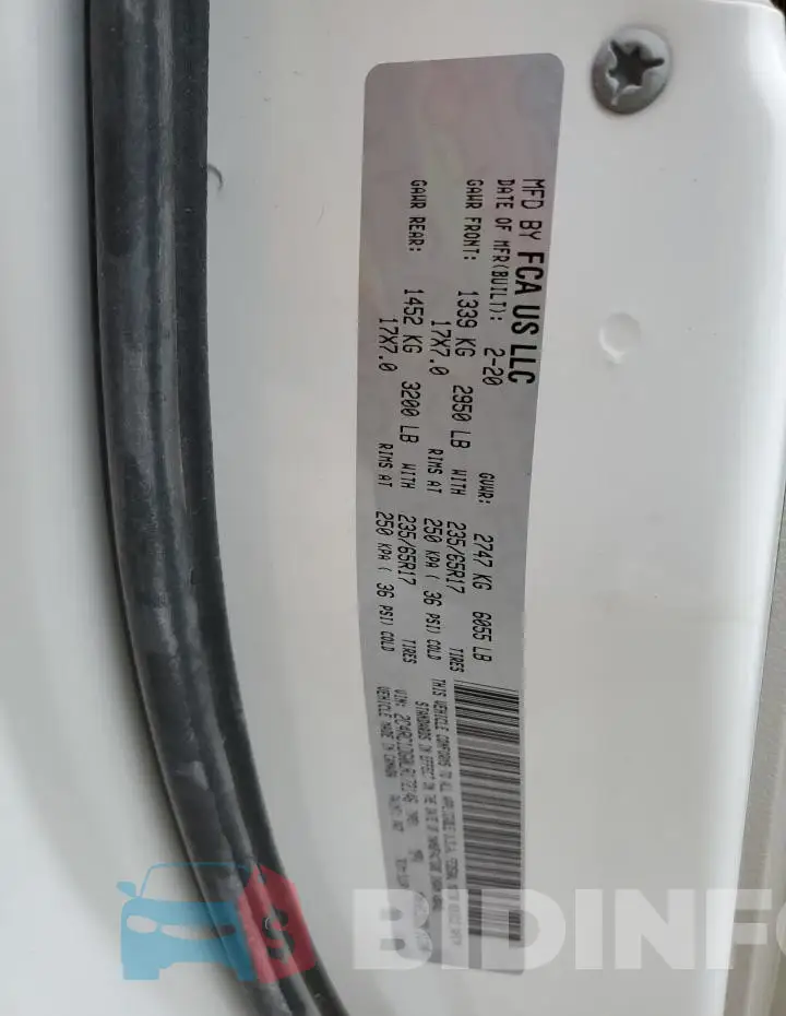 2C4RC1DG0LR172146 Photo# 13