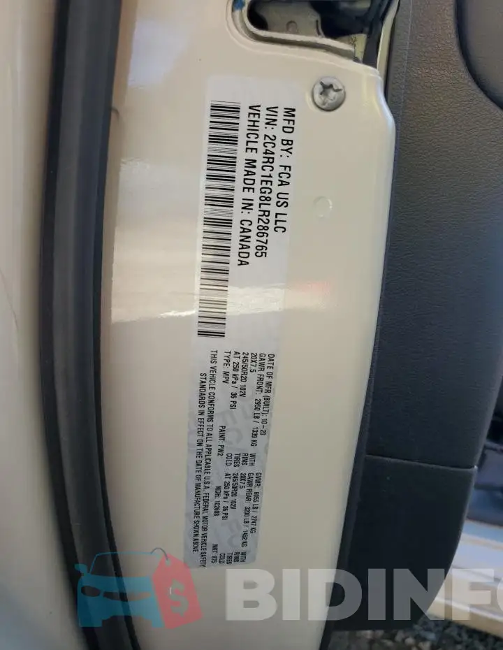 2C4RC1EG8LR286765 Photo# 13