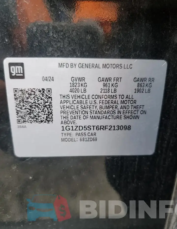 1G1ZD5ST6RF213098 Photo# 12