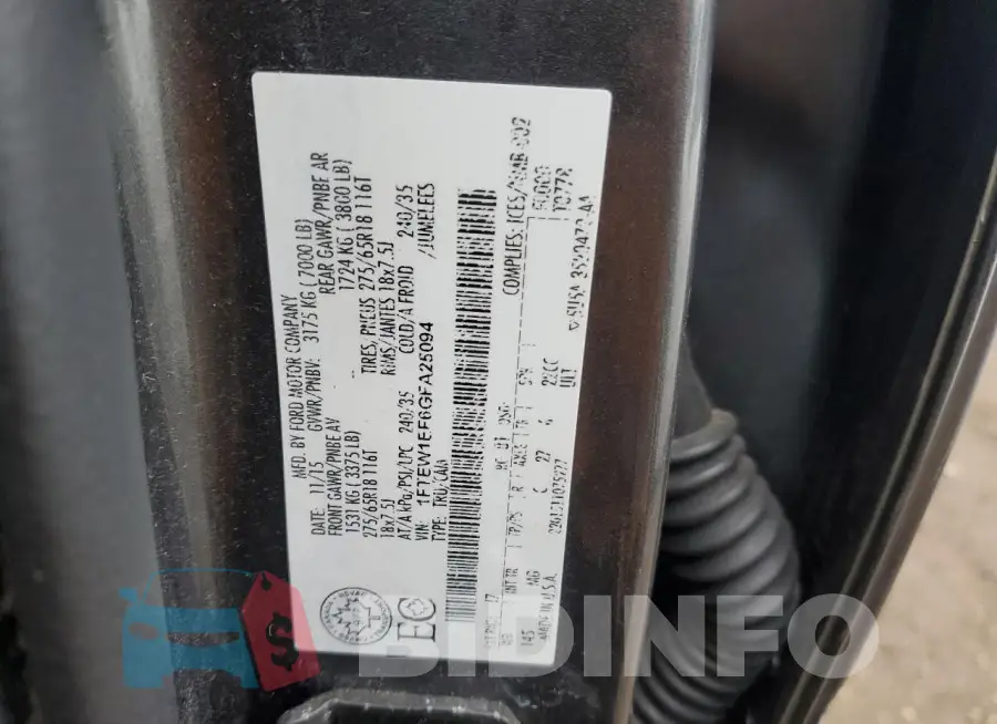 1FTEW1EF6GFA25094 Photo# 12